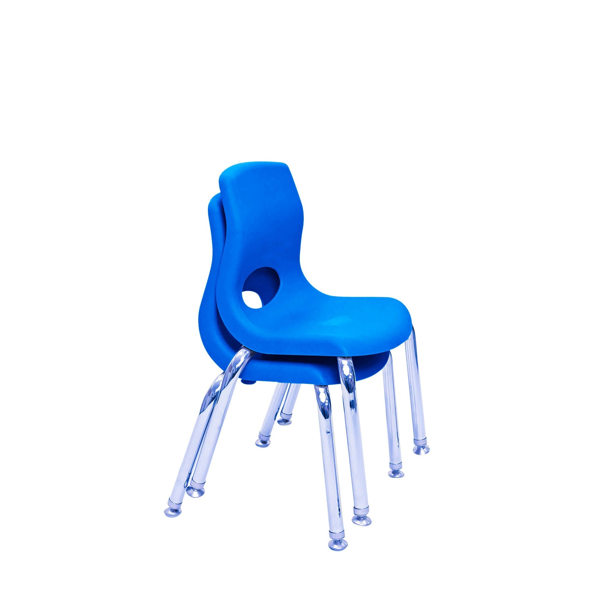 Angeles MyPosture Plus 12" Chair with Chrome Legs - Set of 2 - SchoolOutlet