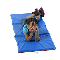 Children's Factory 1" Angels 3 Section Folding Rest Nap Mat (AEL7121A)