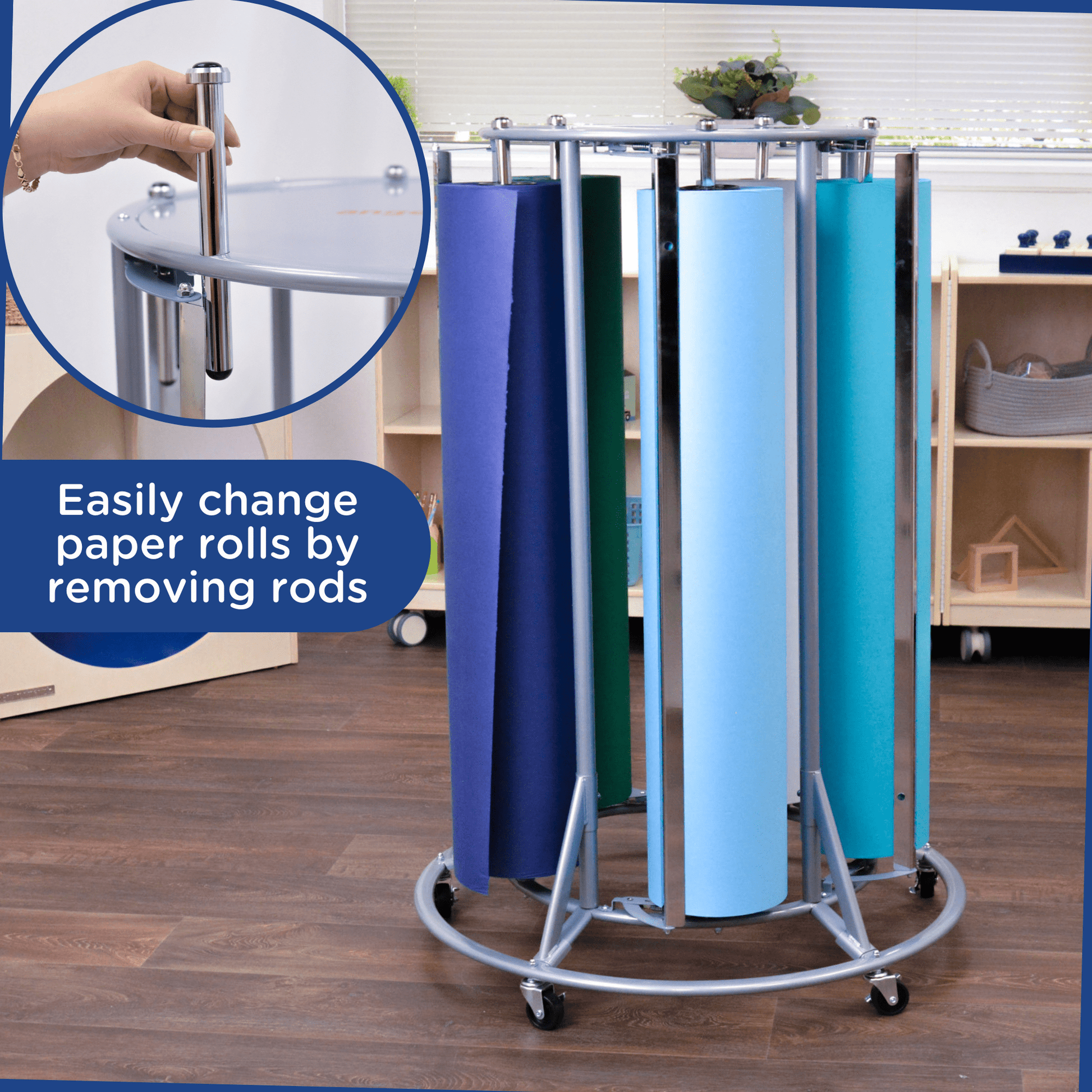 Angeles 5-Roll Paper Rack (AEL7600) - SchoolOutlet