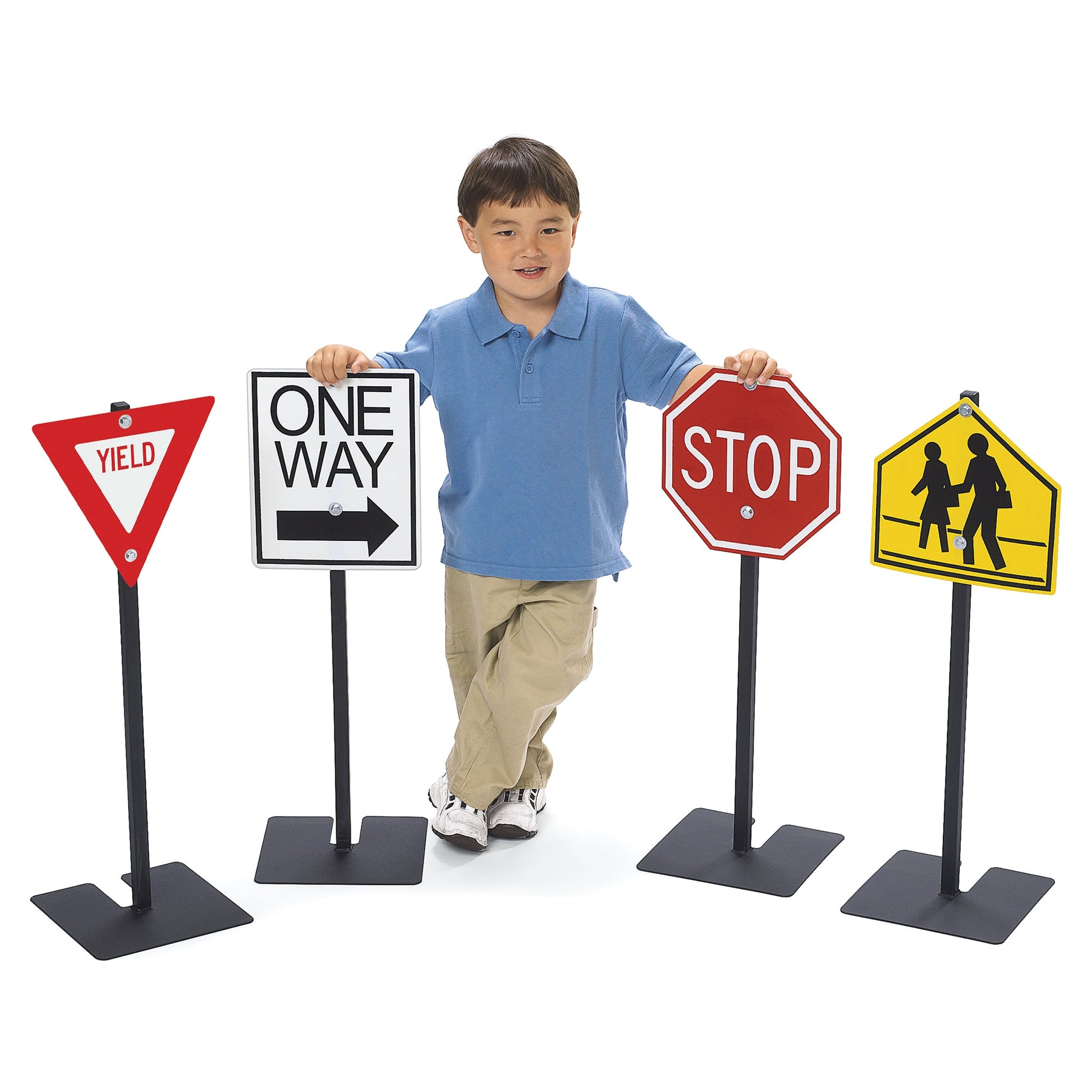 Angeles Traffic Signs - Set 1 (AFB2600) - SchoolOutlet