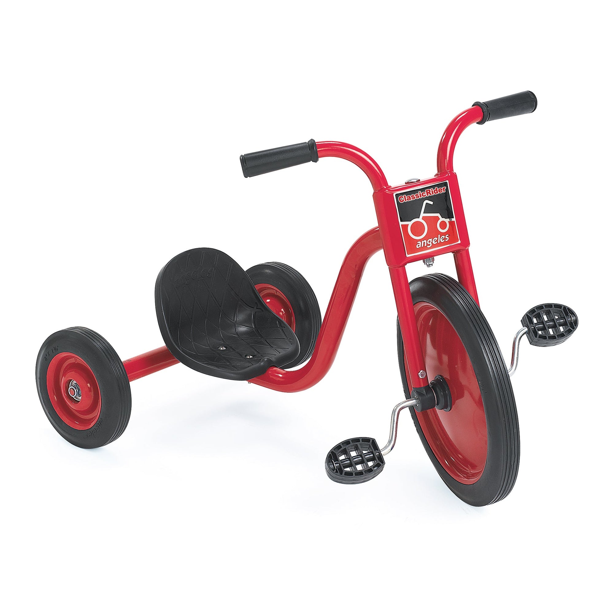 Angeles ClassicRider® Trike 10" Front Wheel Diameter Tricycle Pedal Pusher LT (AFB2710PR) - SchoolOutlet