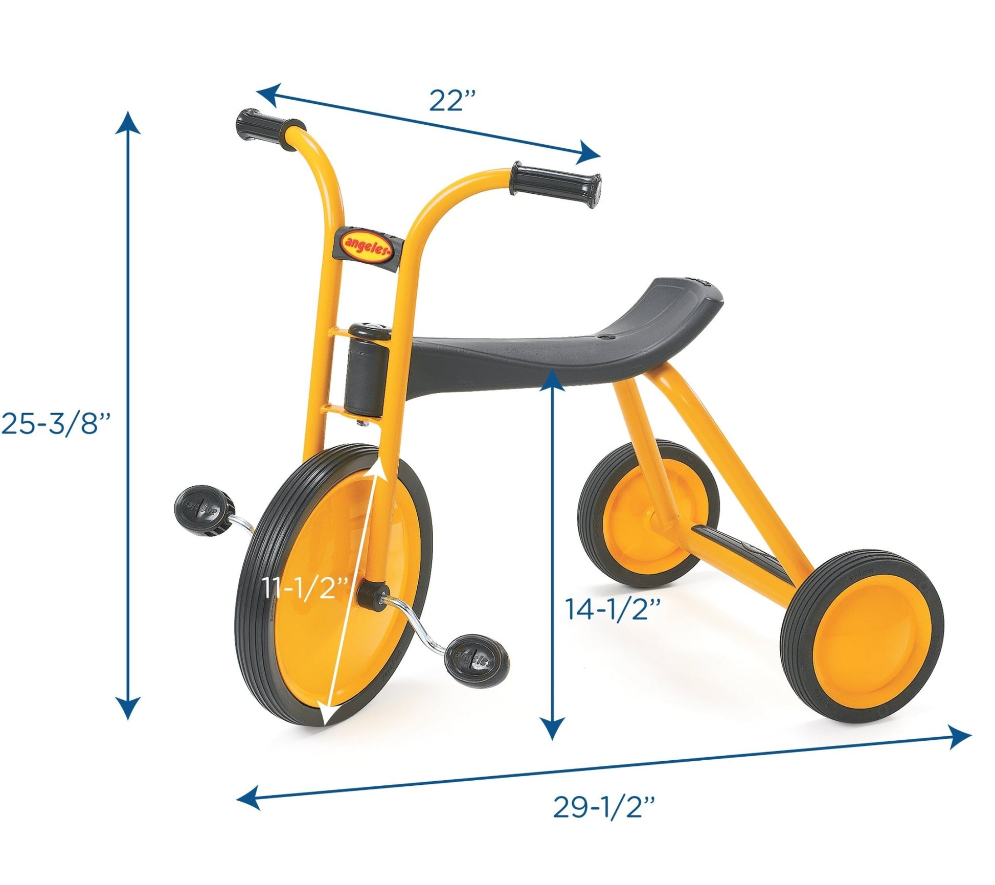 Angeles MyRider® Trike 12" Front Wheel Diameter Tricycle Midi (AFB3620) - SchoolOutlet