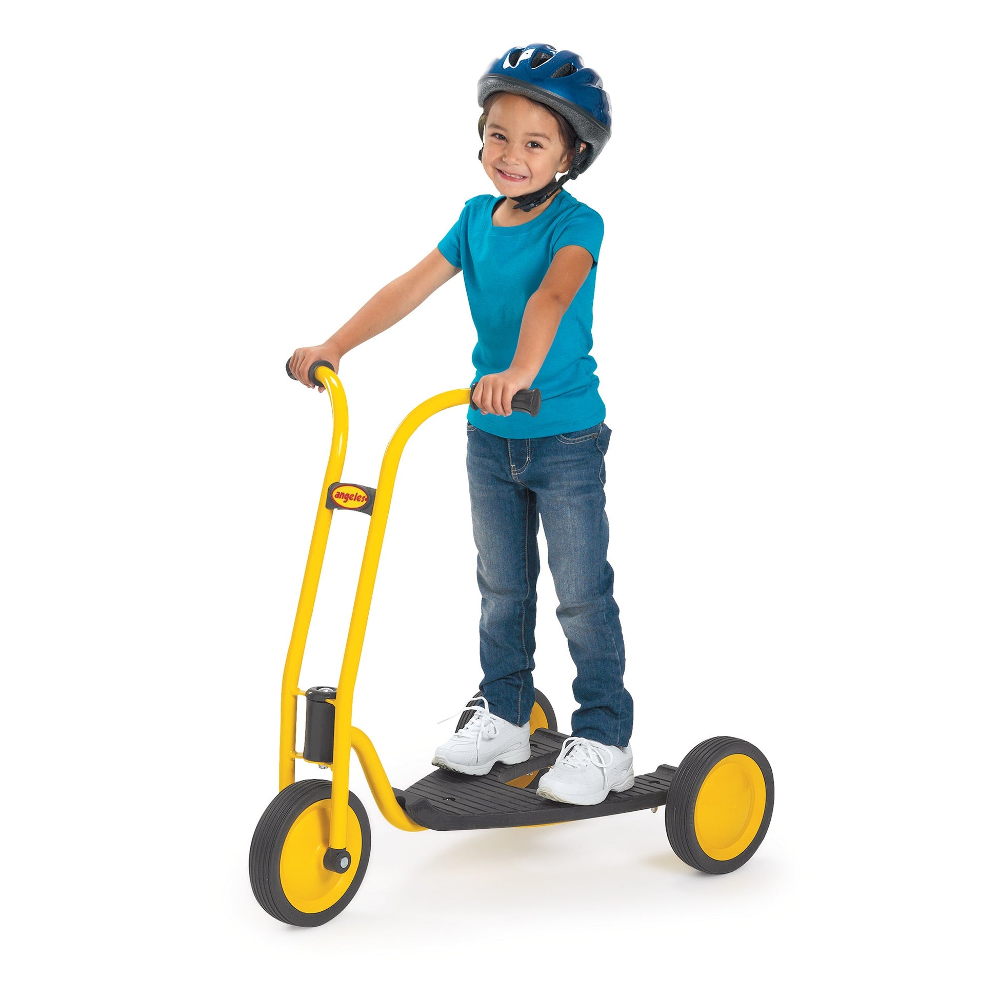 Angeles MYRIDER 8" 3-Wheel V Scooter 29"H Handlebars (AFB3663) - SchoolOutlet