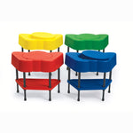 Children's Factory Sensory Table - Set of 4 - Blue/Green/Red/Yellow - SchoolOutlet