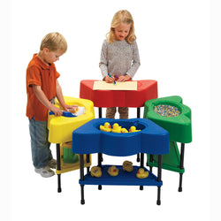 Children's Factory Sensory Table - Set of 4 - Blue/Green/Red/Yellow