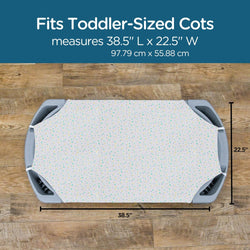 Children's Factory Angels Rest ABC Cot Sheet Toddler - Set of 4