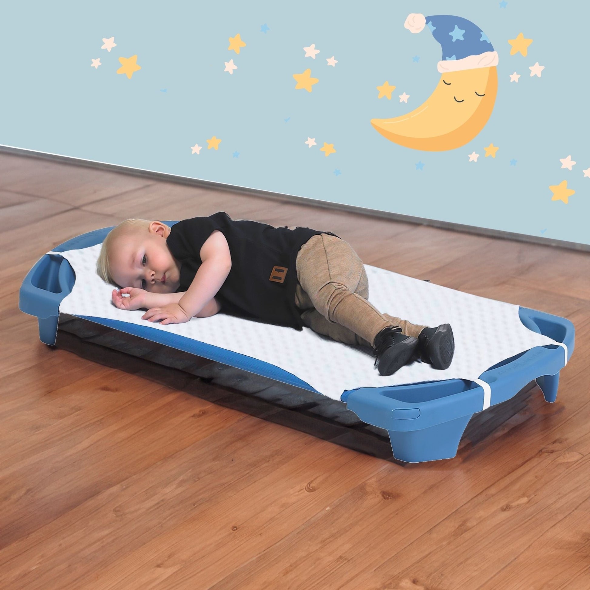 Children's Factory Angels Rest White Cot Sheet Toddler - Set of 4 - SchoolOutlet