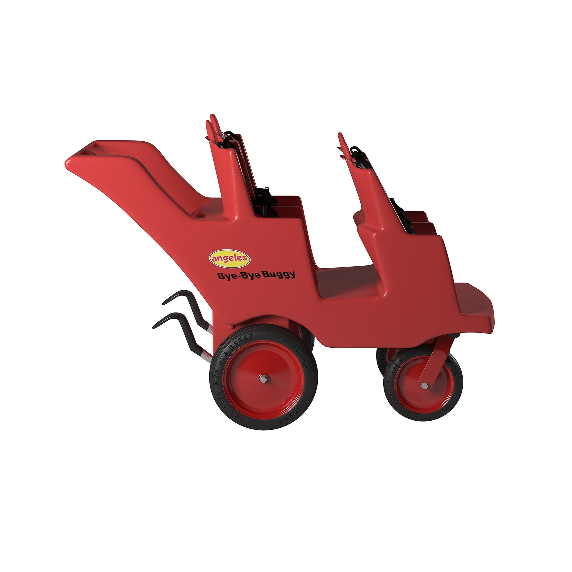 Angeles Bye Bye Buggy Never Flat "Fat Tire" 4 Passenger Stroller (AFB6300F) - SchoolOutlet
