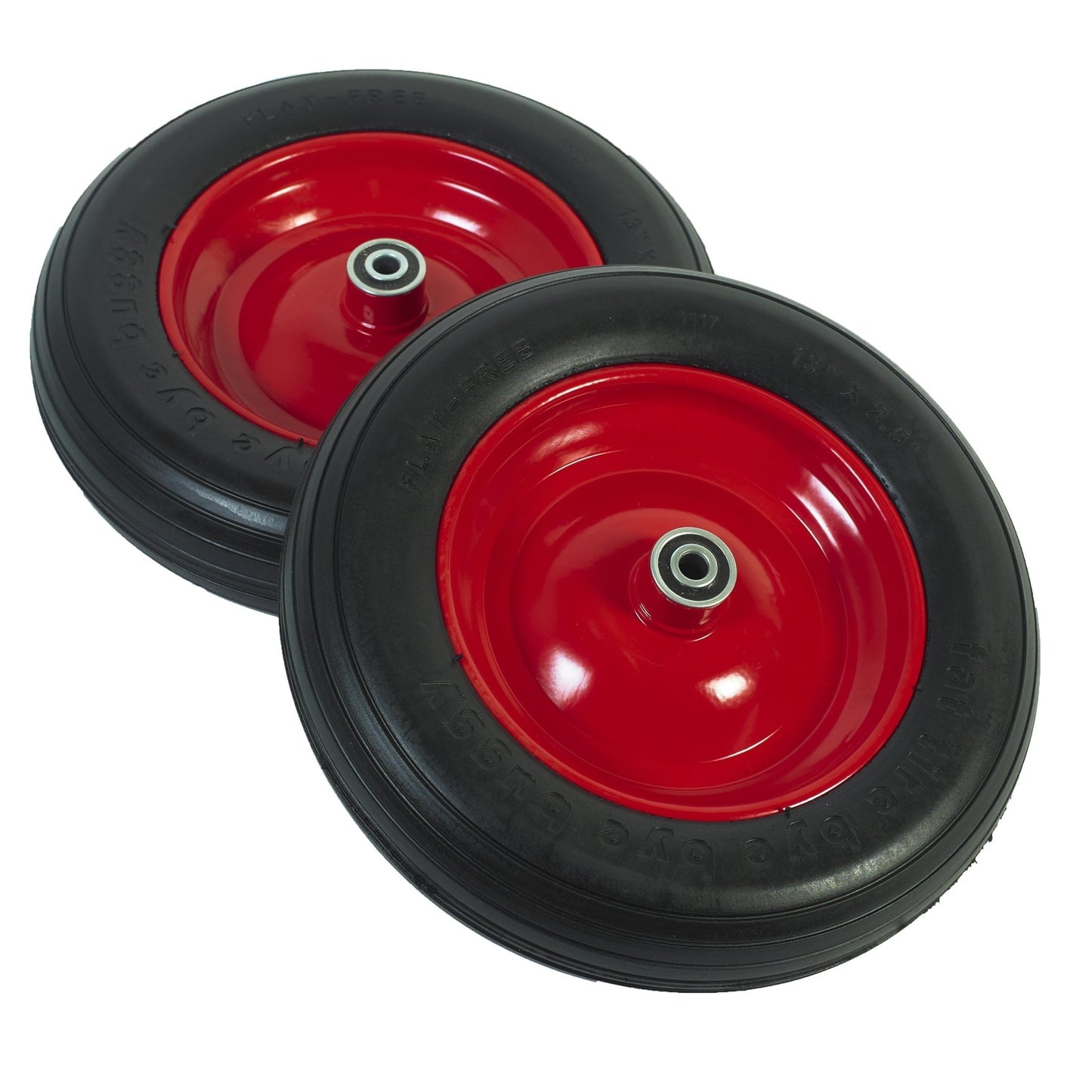 Angeles "Fat Tire" Front Wheel for 4-Passenger Bye Bye Buggy, Set of 2 (AFB6367) - SchoolOutlet