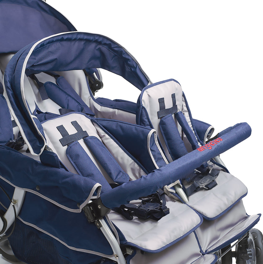 Angeles SureStop Folding Commercial Bye-Bye Stroller 4 Passenger (AFB6600) - SchoolOutlet