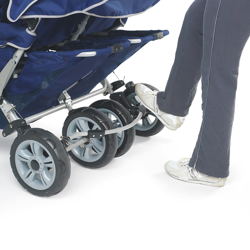 Angeles SureStop Folding Commercial Bye-Bye Stroller 4 Passenger (AFB6600) - SchoolOutlet