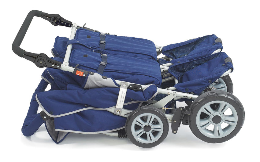 Angeles SureStop Folding Commercial Bye-Bye Stroller 6 Passenger (AFB6700) - SchoolOutlet