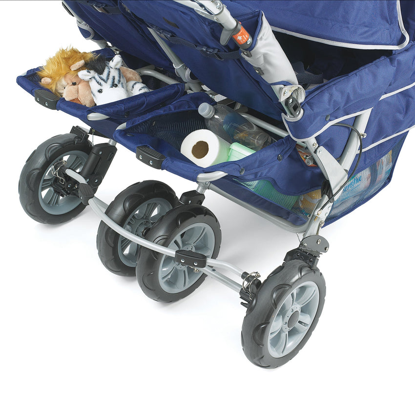 Angeles SureStop Folding Commercial Bye-Bye Stroller 6 Passenger (AFB6700) - SchoolOutlet