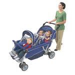 Angeles SureStop Folding Commercial Bye-Bye Stroller 6 Passenger (AFB6700) - SchoolOutlet