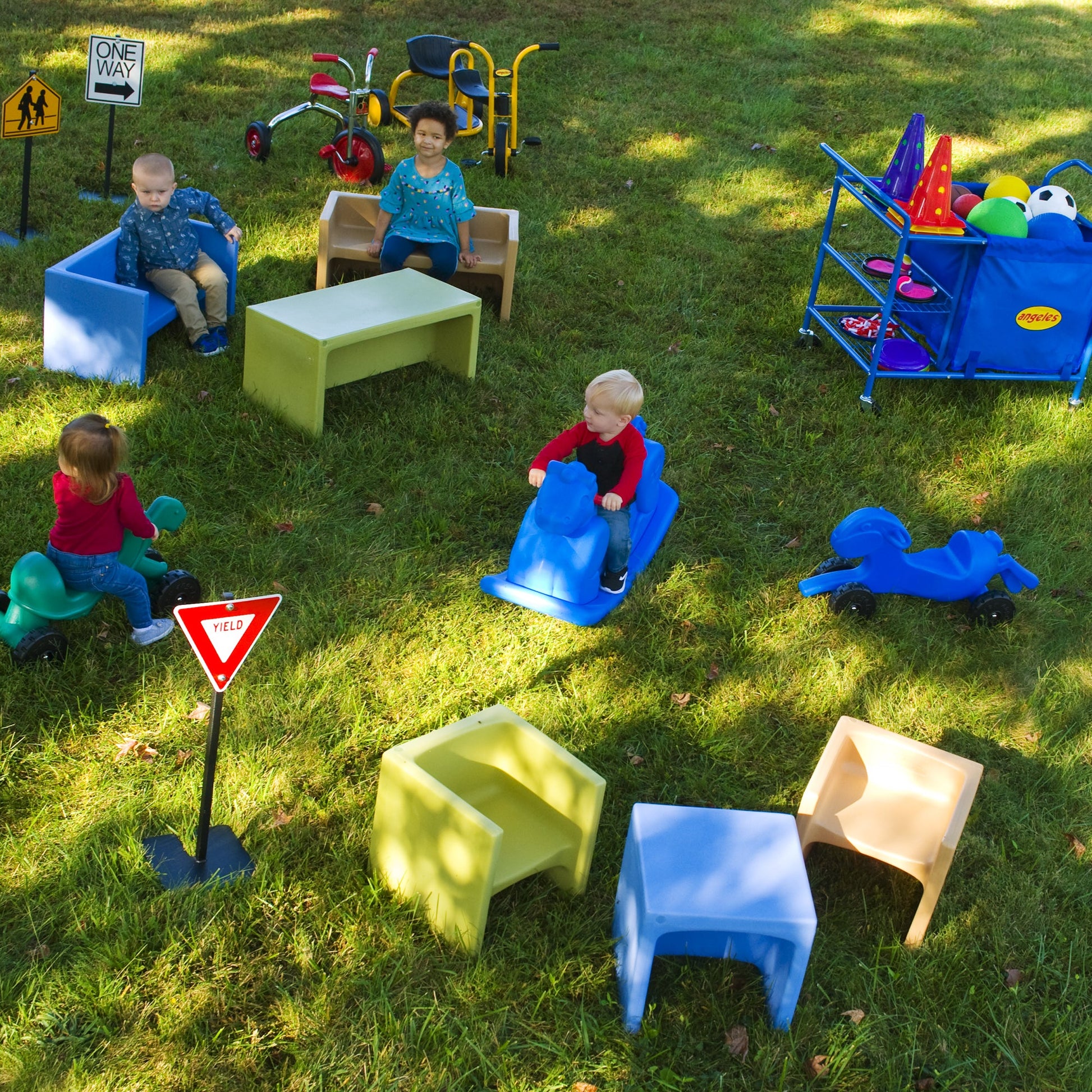 Angeles Ball Cart (AFB7900) - SchoolOutlet