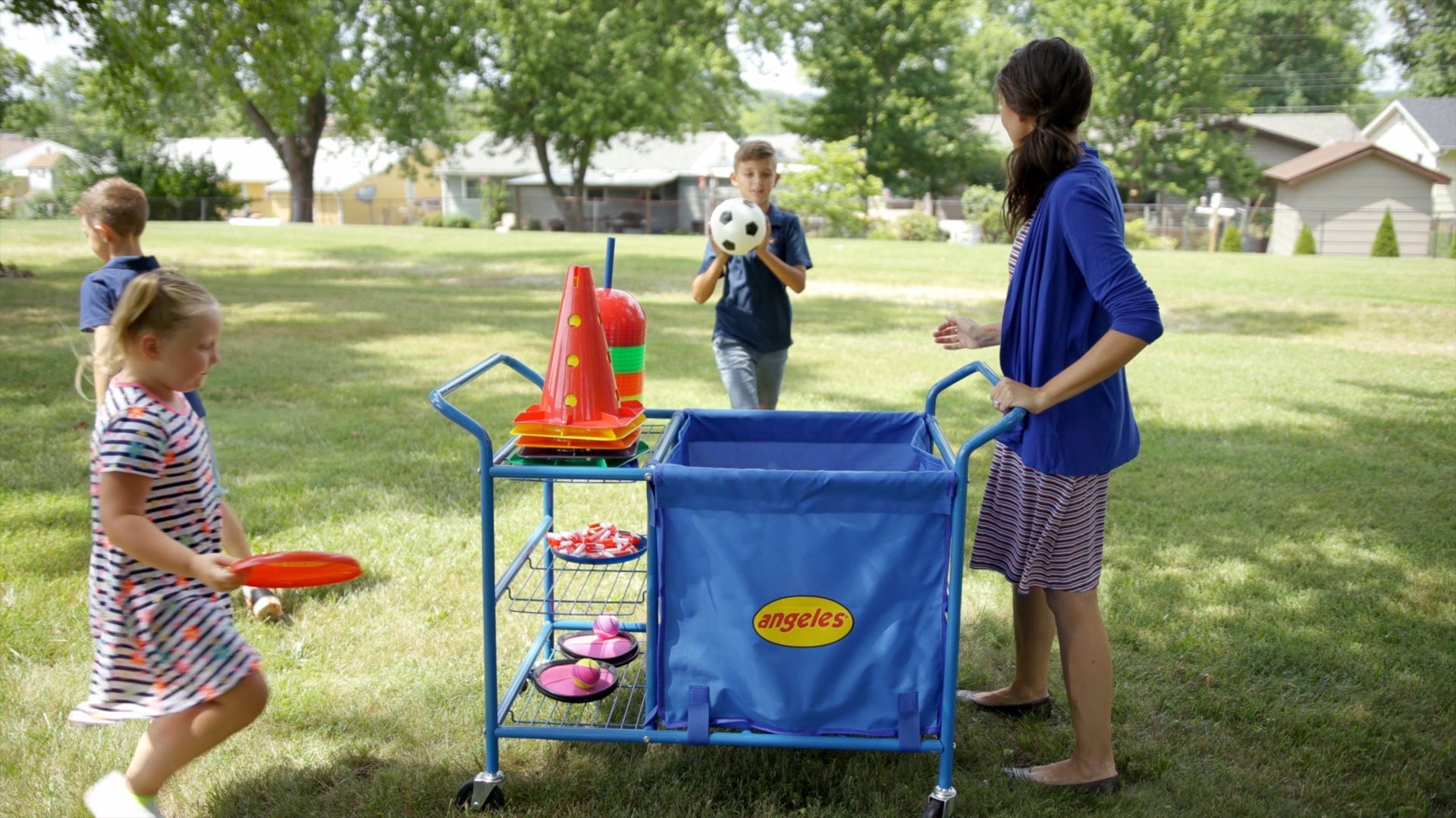 Angeles Ball Cart (AFB7900) - SchoolOutlet