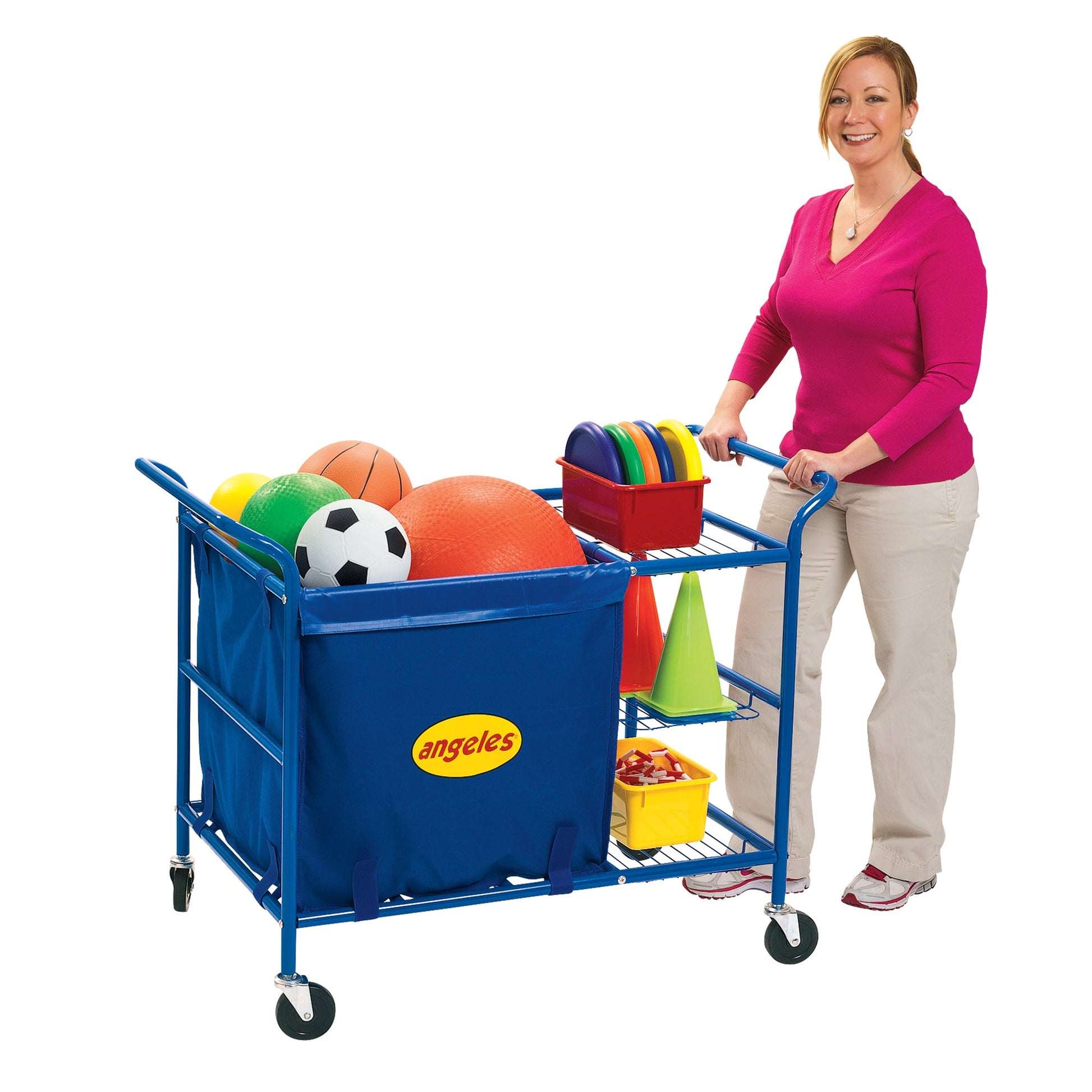 Angeles Ball Cart (AFB7900) - SchoolOutlet