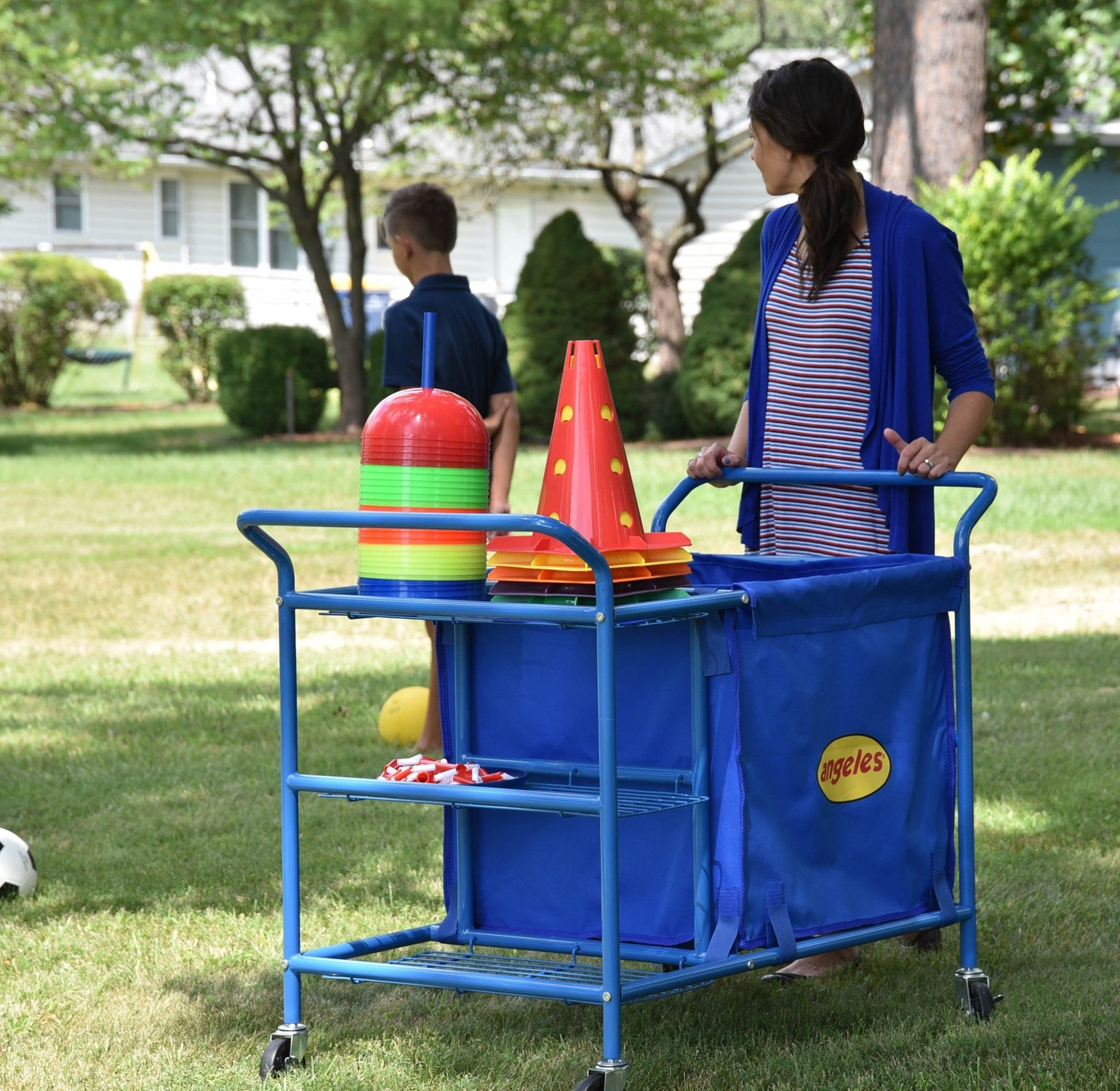 Angeles Ball Cart (AFB7900) - SchoolOutlet