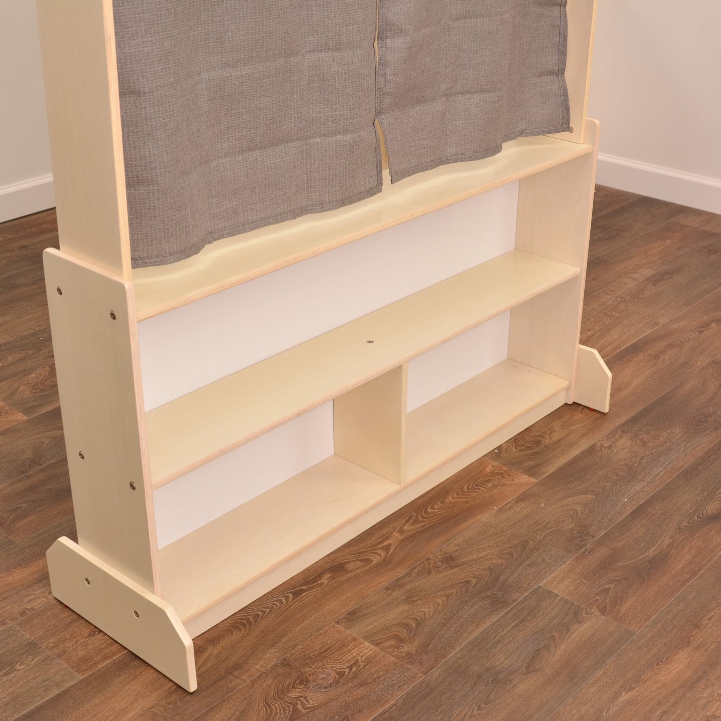 Angeles Birch Puppet Theatre with Dry Erase Board (AG1037W) - SchoolOutlet