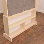 Angeles Birch Puppet Theatre with Dry Erase Board Assembled (AG1037WA)