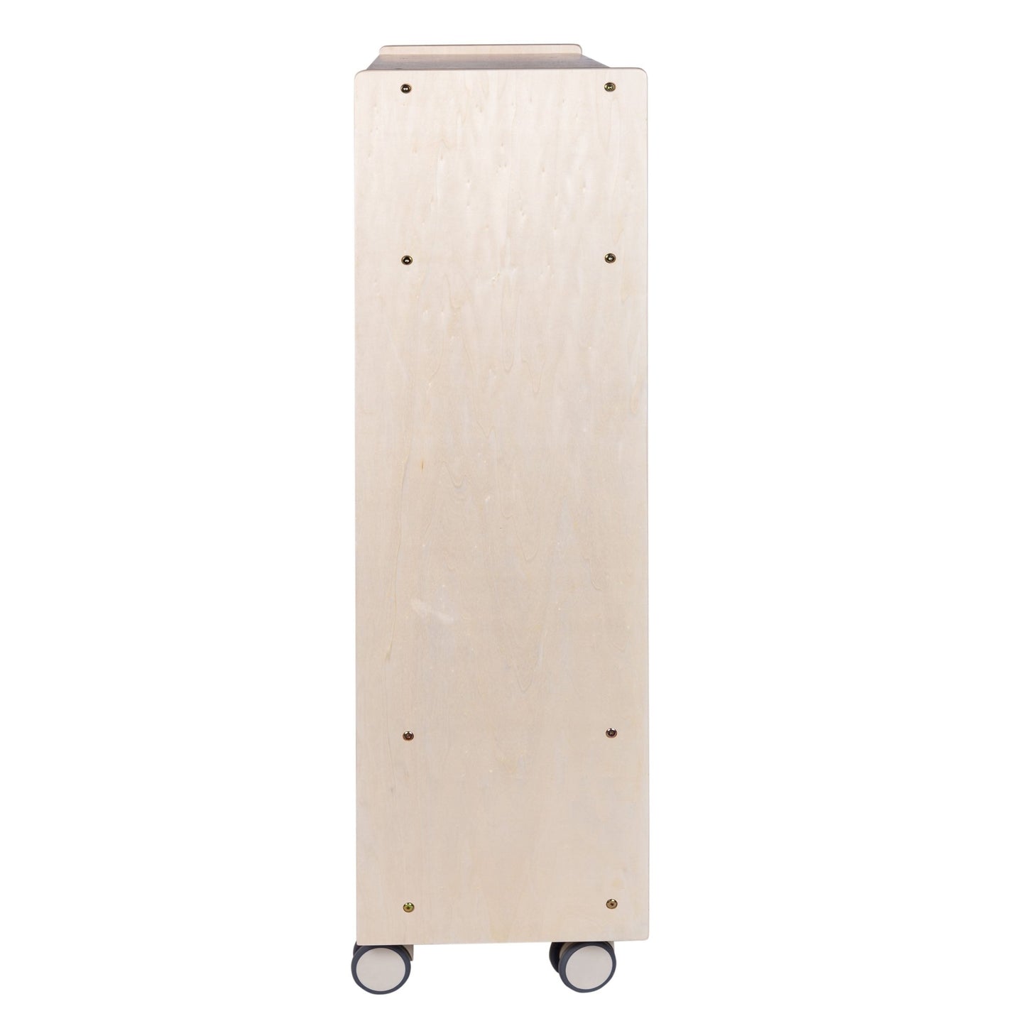 Angeles Birch Mobile 5-Section Locker with Shoe Storage (AG1057) - SchoolOutlet