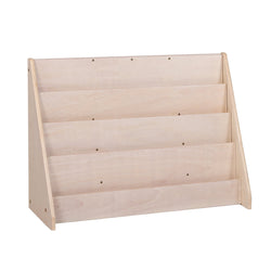 Angeles Birch 4-Shelf Book Display Assembled (AG1060A)