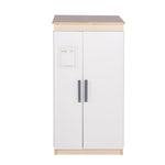 Angeles Birch Kitchen Play Refrigerator Assembled (AG1069) - SchoolOutlet