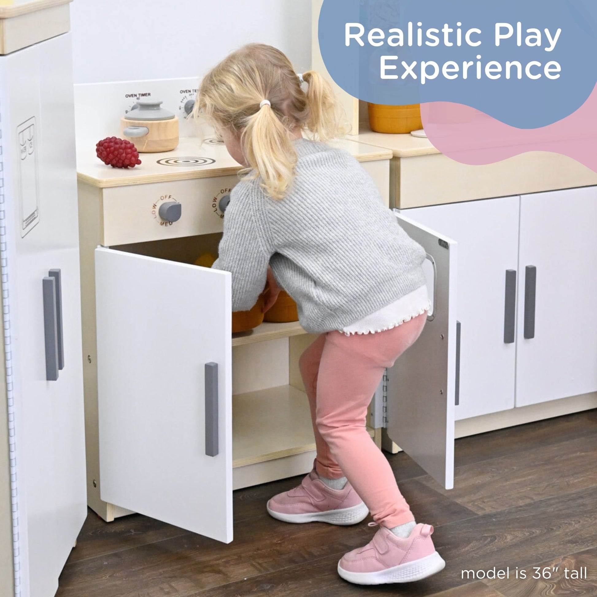 Angeles Birch Kitchen Play Stove (AG1072) - SchoolOutlet
