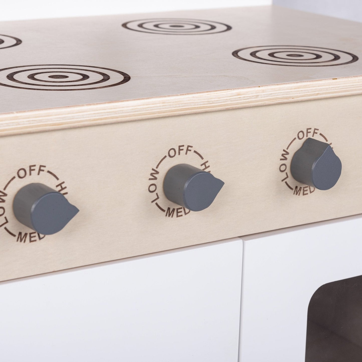 Angeles Birch Kitchen Play Stove Assembled (AG1072A)