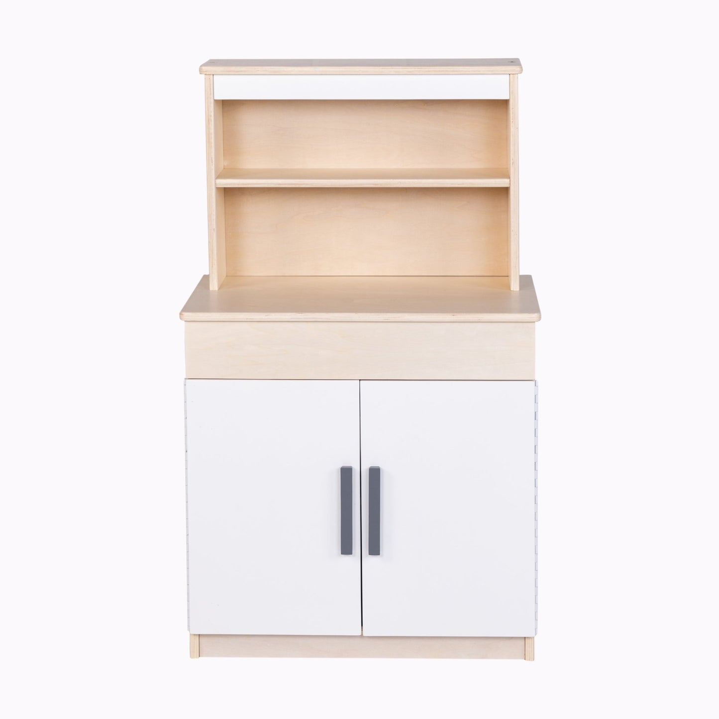Angeles Birch Kitchen Play Hutch Assembled (AG1073A) - SchoolOutlet