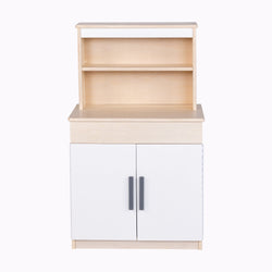 Angeles Birch Kitchen Play Hutch Assembled (AG1073A)
