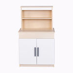 Angeles Birch Kitchen Play Hutch Assembled (AG1073A) - SchoolOutlet