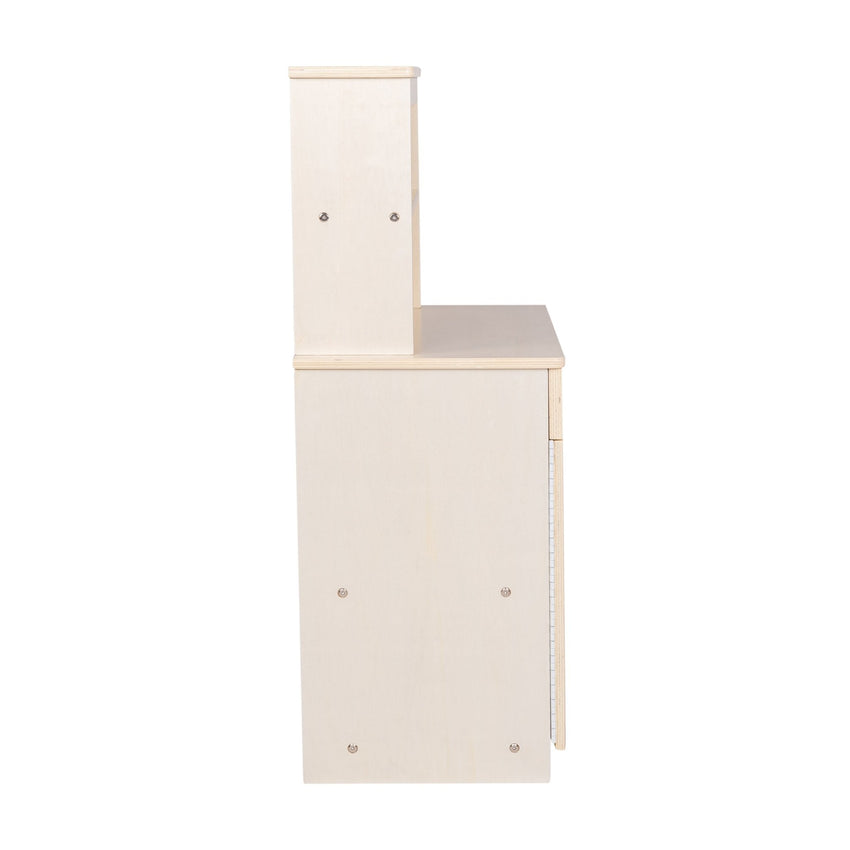 Angeles Birch Kitchen Play Hutch Assembled (AG1073A) - SchoolOutlet