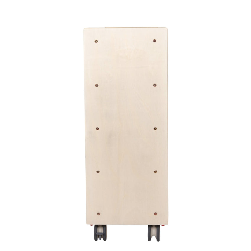 Angeles Birch Mobile Dress Up Storage with Mirrors (AG1076) - SchoolOutlet