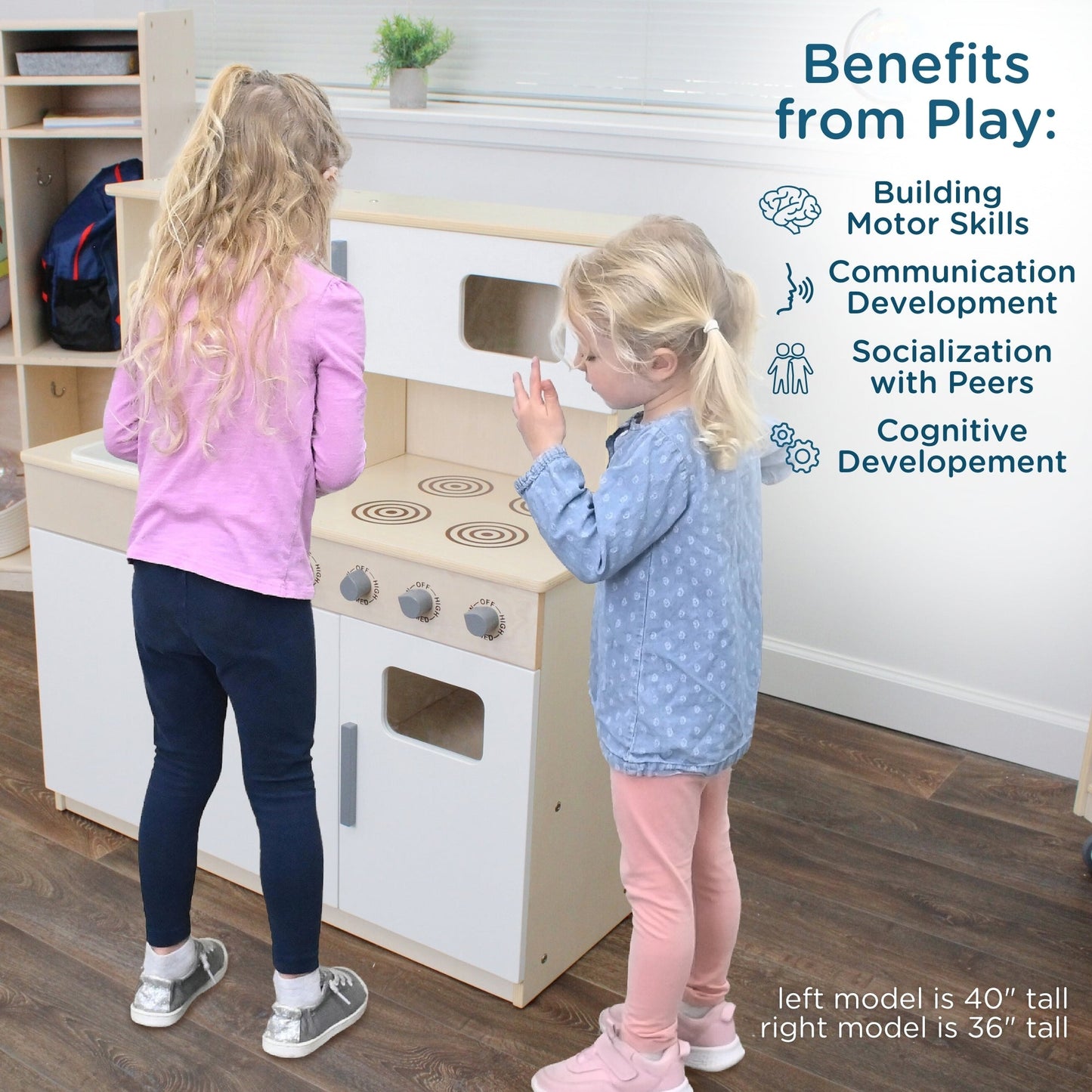 Angeles Birch Combination Kitchen Assembled (AG1090A) - SchoolOutlet
