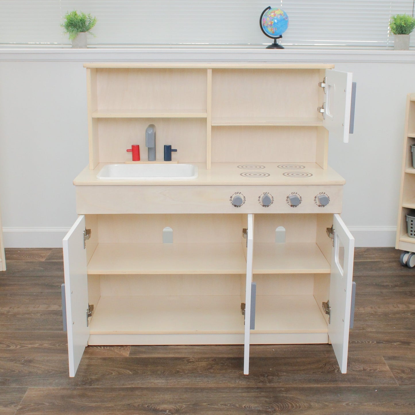 Angeles Birch Combination Kitchen Assembled (AG1090A) - SchoolOutlet