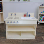 Angeles Birch Toddler 2-In-1 Kitchen Center Assembled (AG1092A)