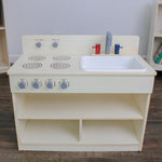 Angeles Birch Toddler 2-In-1 Kitchen Center Assembled (AG1092A)