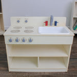 Angeles Birch Toddler 2-In-1 Kitchen Center Assembled (AG1092A) - SchoolOutlet