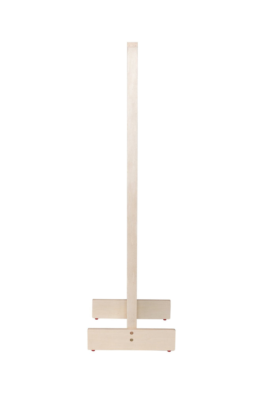 Angeles Birch Mobile 4-Shelf Book Display with Storage Assembled (AG1118A) - SchoolOutlet