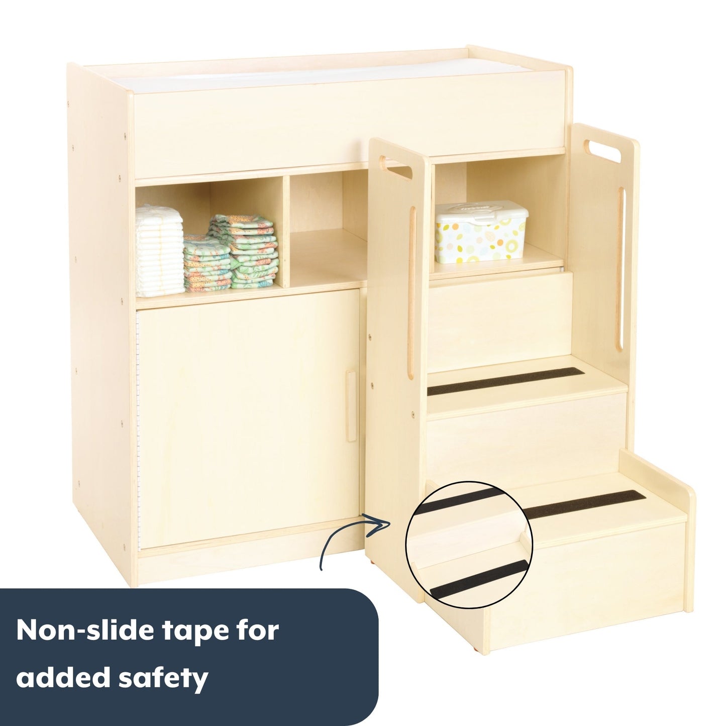 Children's Factory “I Can Reach” Steps with Handles Assembled (AG1133A)