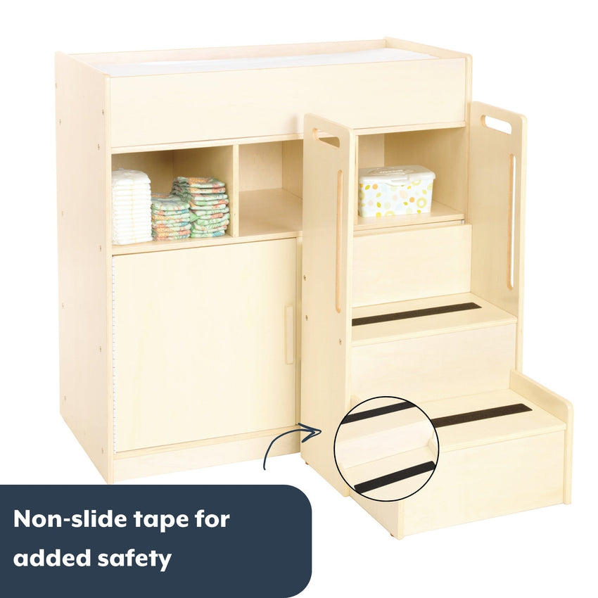 Children's Factory “I Can Reach” Steps with Handles Assembled (AG1133A) - SchoolOutlet