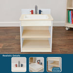 Children's Factory White Toddler Sink (AG1174X) - SchoolOutlet