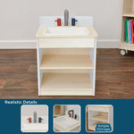 Children's Factory White Toddler Sink Assembled (AG1174WA)