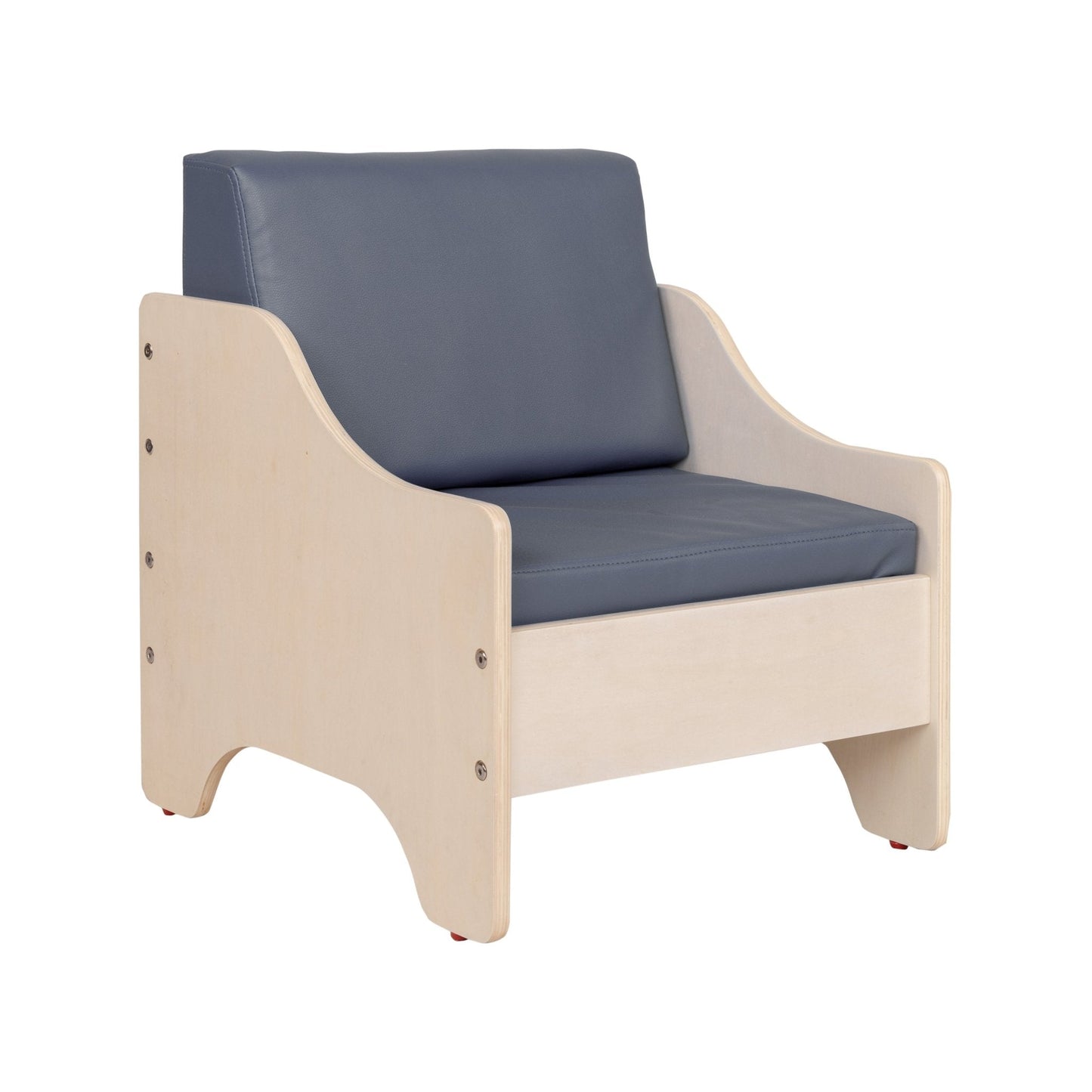 Angeles Birch Everyday Lounge Chair Assembled (AG1186XX)