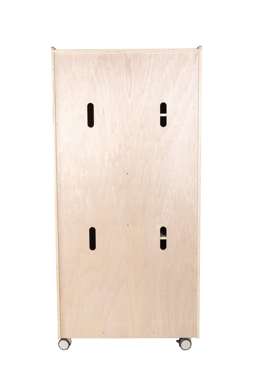 Angeles Birch Mobile Teacher's Locking Storage Cabinet - RTA (AG1519) - SchoolOutlet