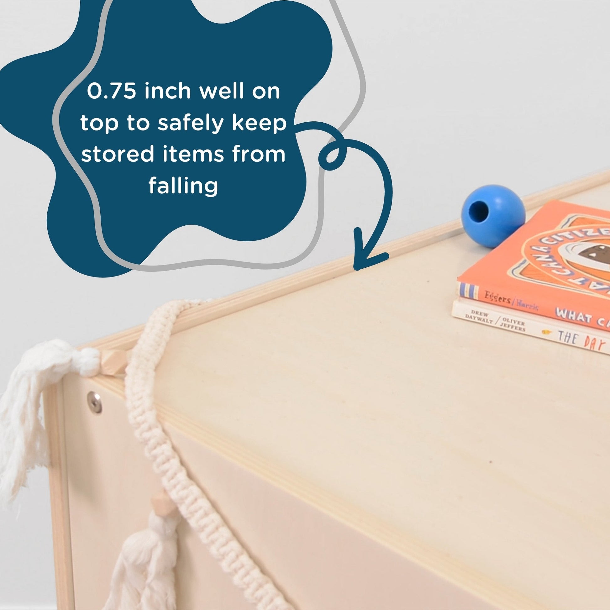 Angeles Birch Reading Cube - RTA (AG1535) - SchoolOutlet