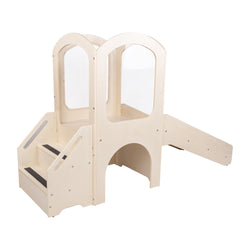Angeles Birch Toddler Loft Set Assembled (AG1617A)