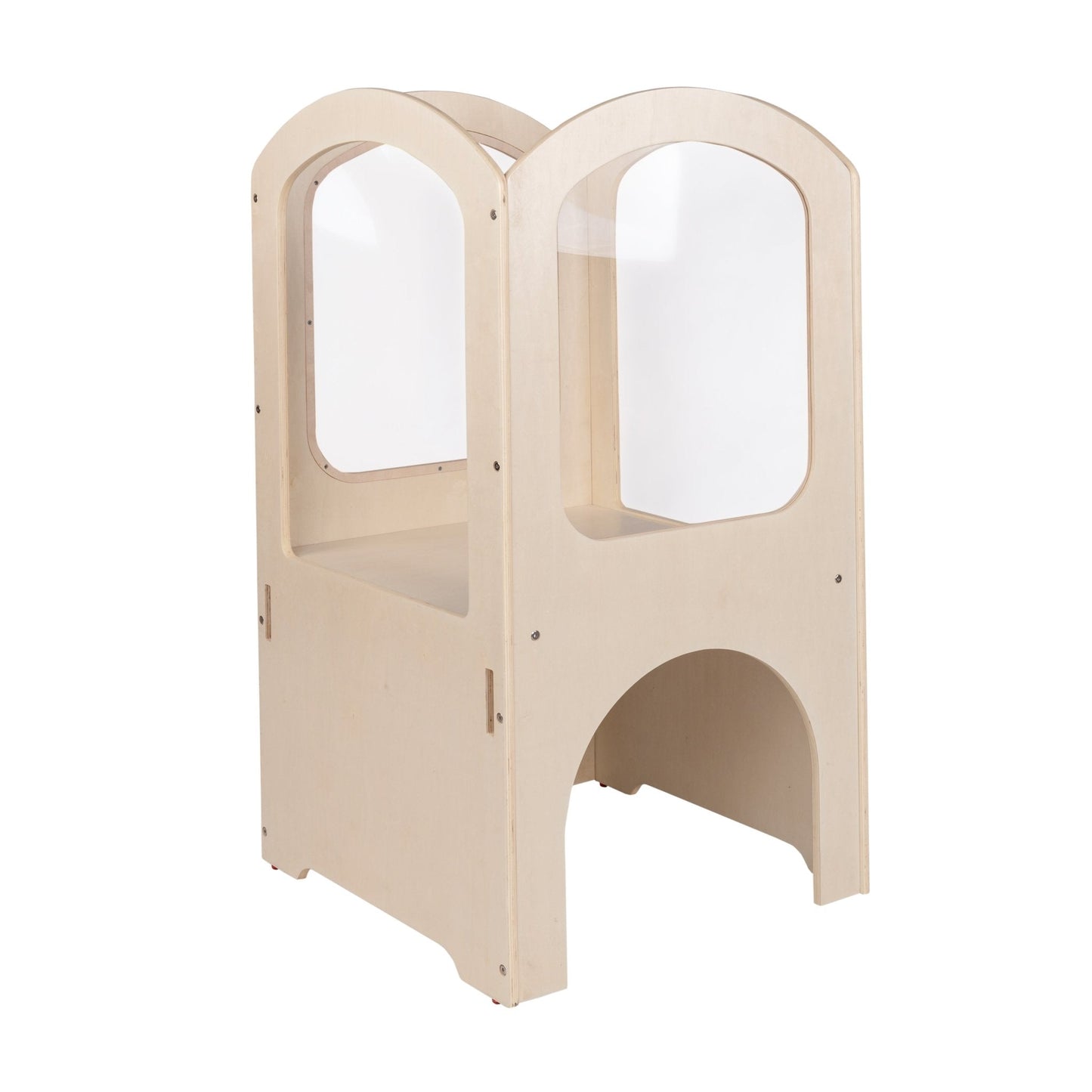 Angeles Birch Toddler Loft Set Assembled (AG1617A) - SchoolOutlet