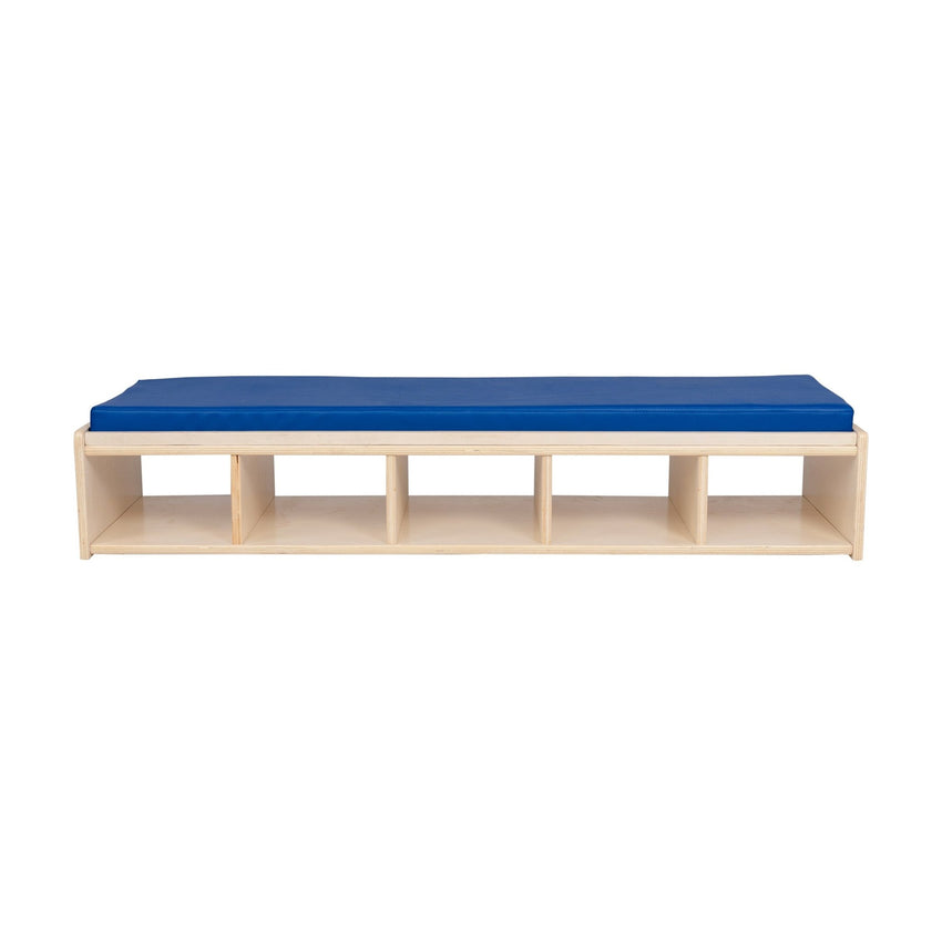 Children's Factory Mobile Bench Seating with Storage (AG1828X) - SchoolOutlet